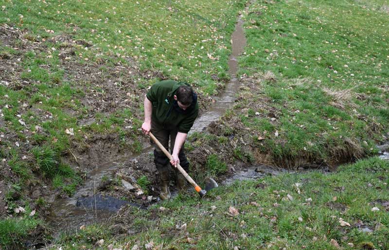 Fléizen - Meadow irrigation in Luxembourg